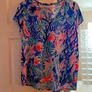Lilly pulitzer etta top